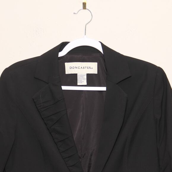 Doncaster Ruched Pencil Skirt and Blazer Jacket Set Size 10 - Picture 2 of 16